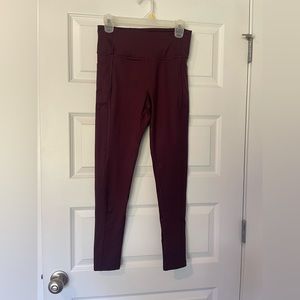 Victoria’s Secret- Burgundy/Purple Leggings- Size 10